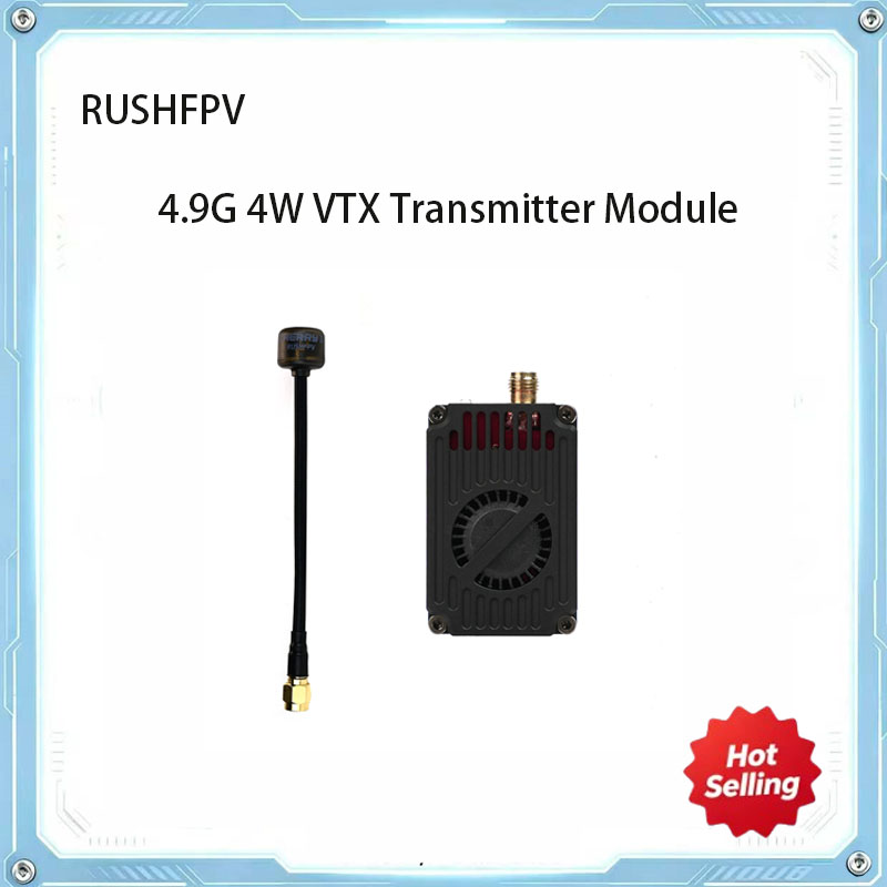 Drone With Rc Remote - RUSHFPV 4.9GHz 4W VTX FPV Video