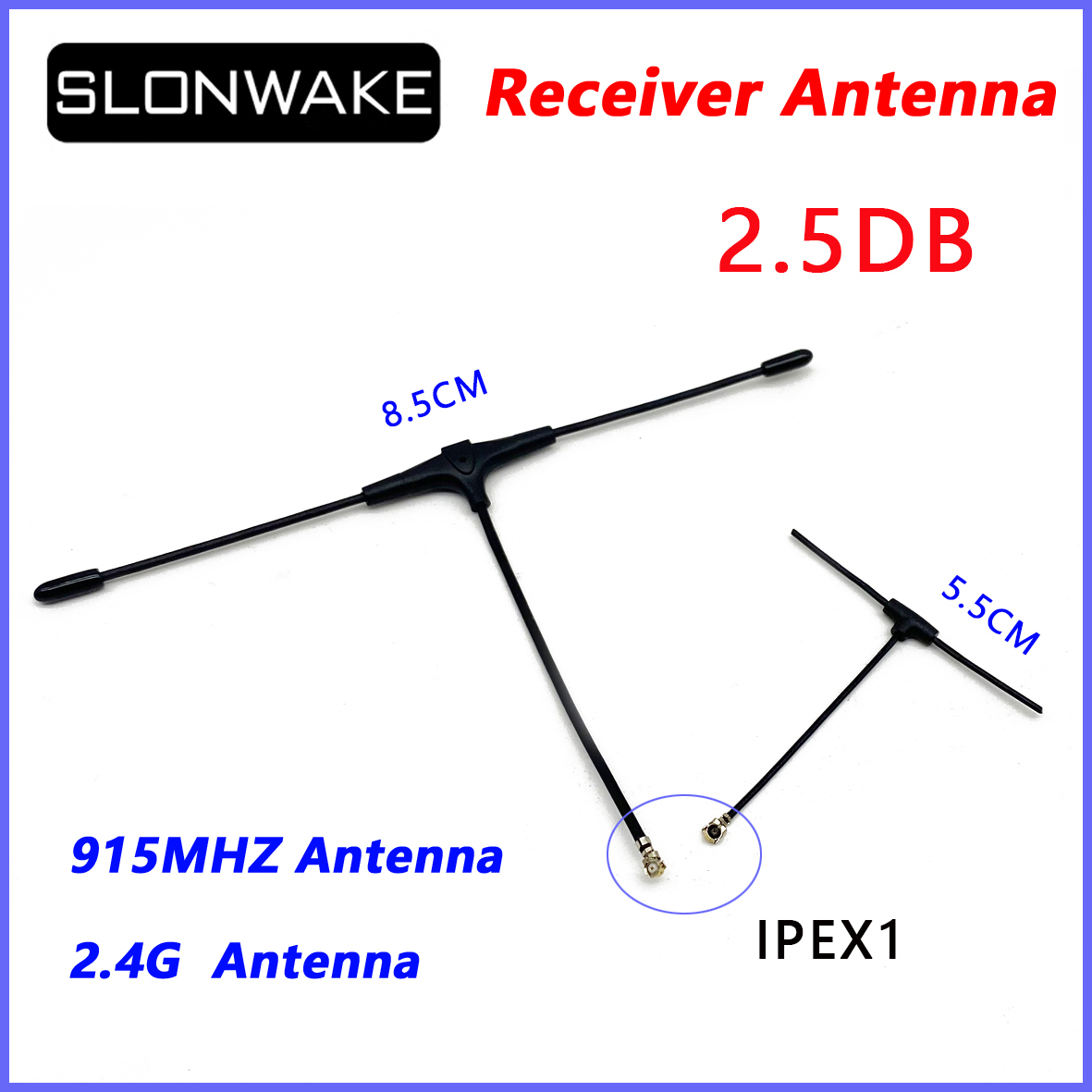 Fpv Antenna Receiver - 2.4G T omnidirectional Receiver Antenna 40MM/90MM