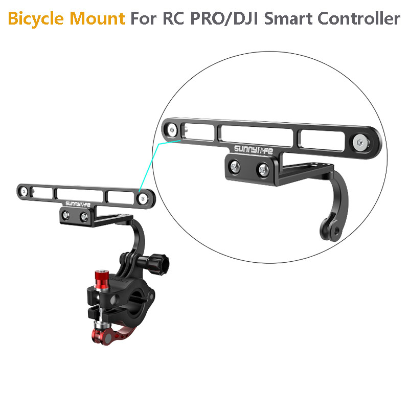 Drone Bike Rc - Remote Controller Holder on Bicycle Following