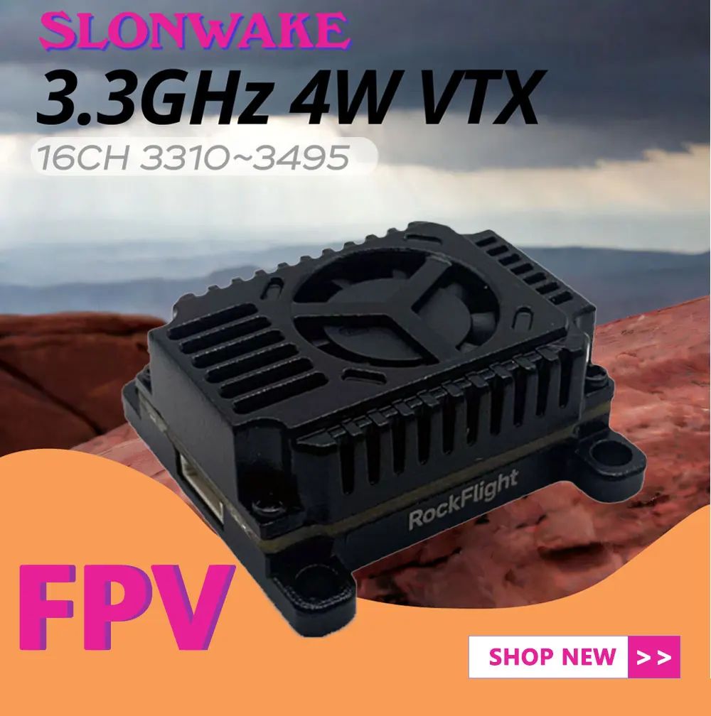 SLONWAKE FPV 3.3G 16CH 4000mW  - Drone With Rc Remote recension och pris