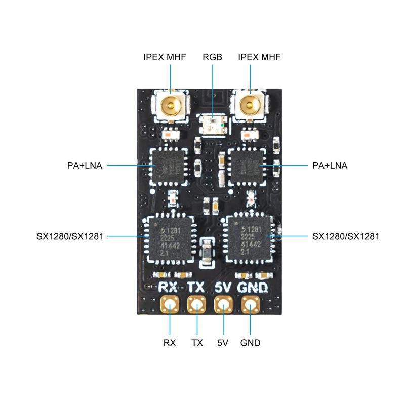 BETAFPV ELRS Receiver 915MHz F - Drone Rc Quadcopter recension och pris