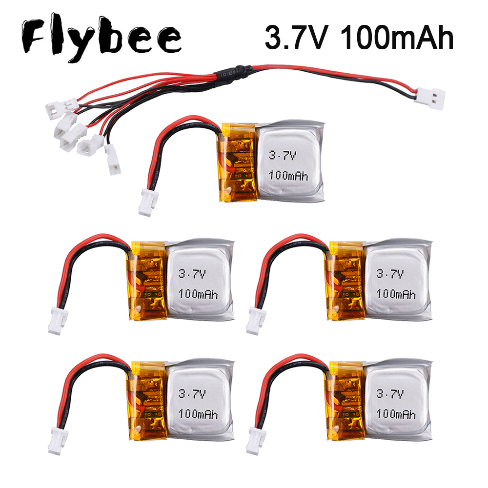 3.7V 100mAh Li-po Battery 1.25 - Drone Keh Rc K11 Turbo recension och pris