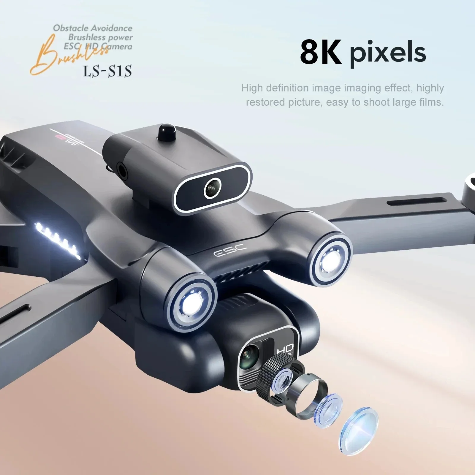 New S1S 5G GPS Drone Camera 8K - Gps Module Drone recension och pris
