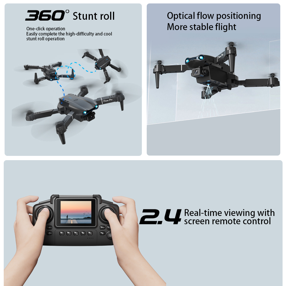 ZNLYRION RC Drone 4K Dual Came - Drone Rc E99 K3 recension och pris