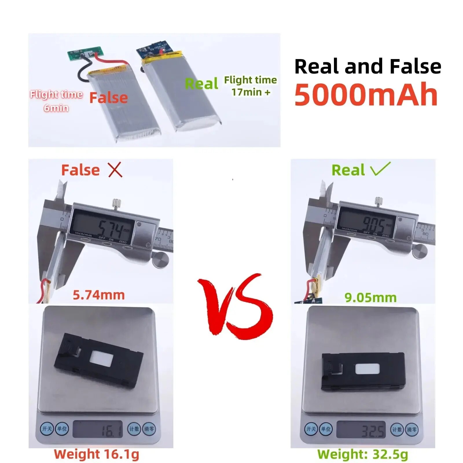 3.7V E88 5000mAh Rechargeable  - Drone Rc E99 K3 recension och pris