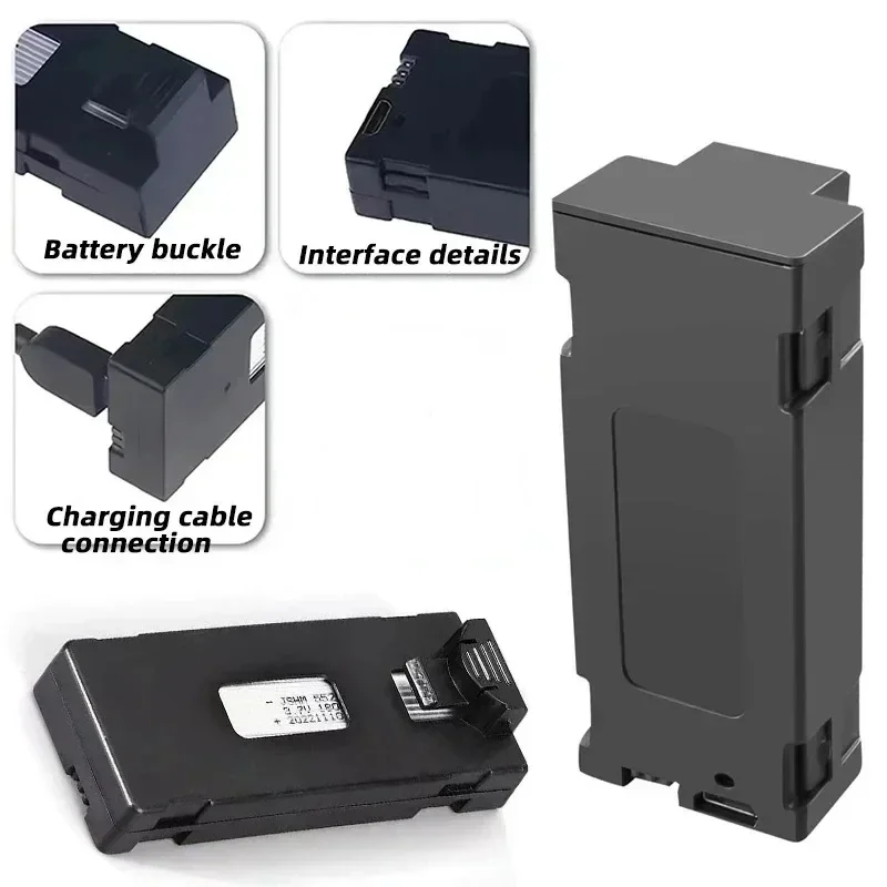 1-10pcs E99 Pro Drone Battery  - Drone Rc E99 K3 recension och pris