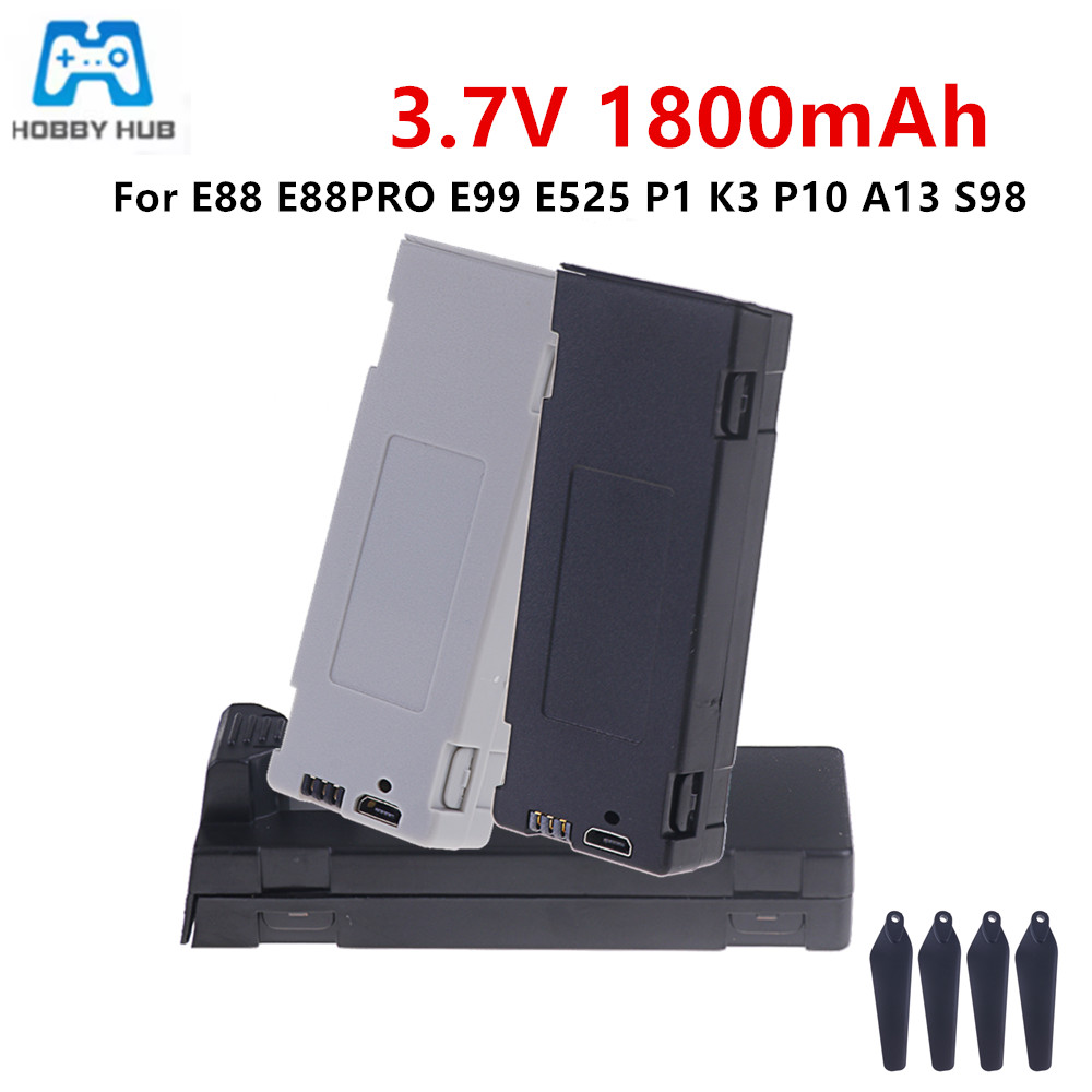 For E88 Battery Rechargeable B - Drone Rc Pro recension och pris