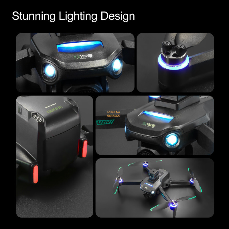 8K Dual Camera 5G WIFI FPV Rem - Gps Module Drone recension och pris