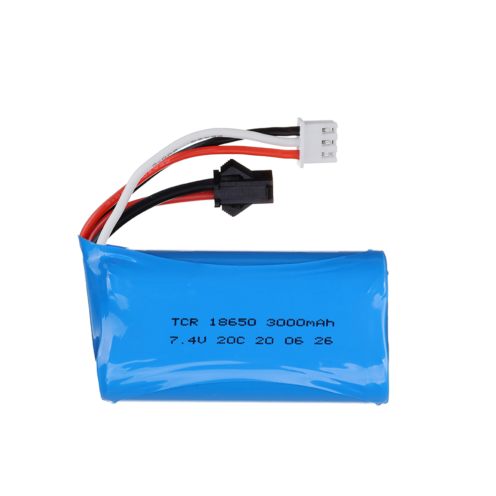 7.4V 3000mAh 18650 Li-ion Bate - Drone And Car recension och pris