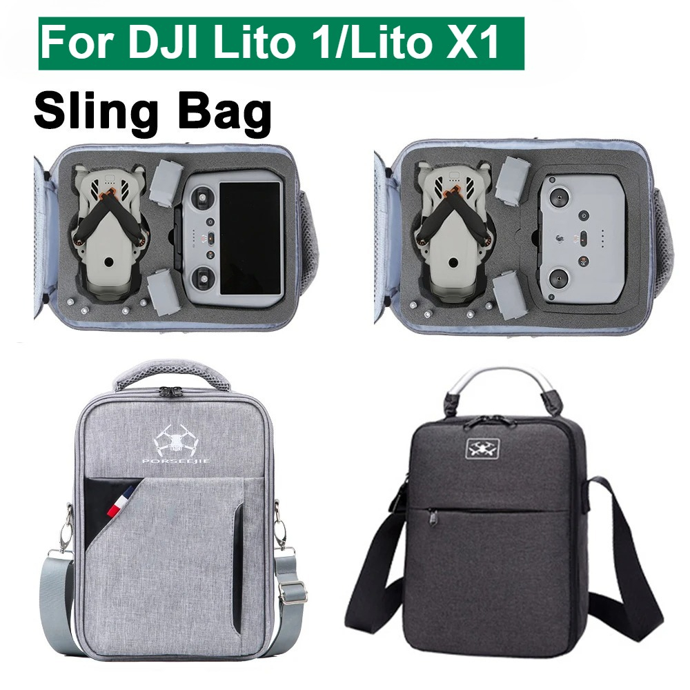 For DJI Lito 1/Lito X1 Portabl - Drone Carrying Bag recension och pris