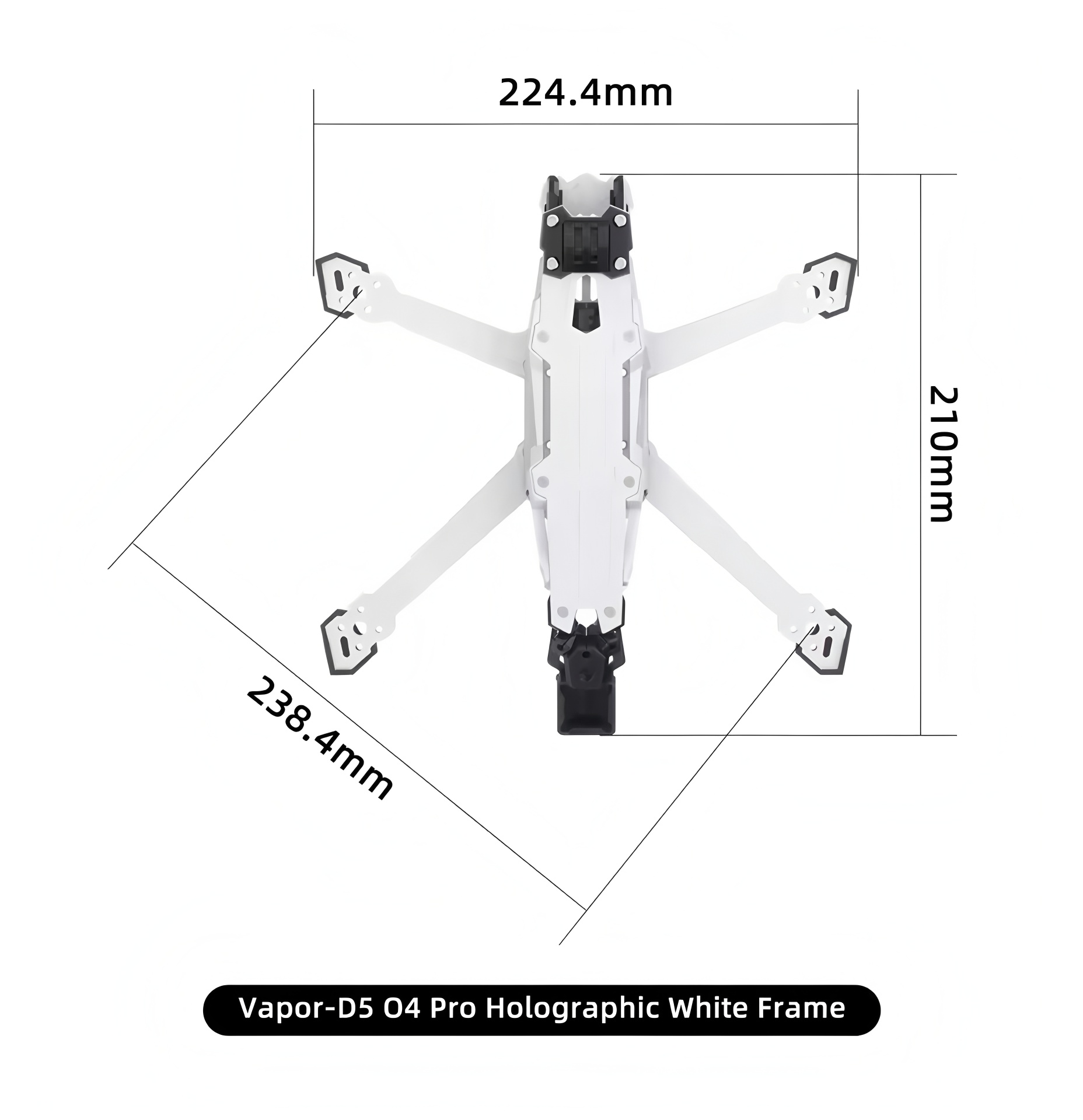 GEPRC Vapor D5/x5/x6 O4 Pro Fr - Drone Rc Quadcopter recension och pris