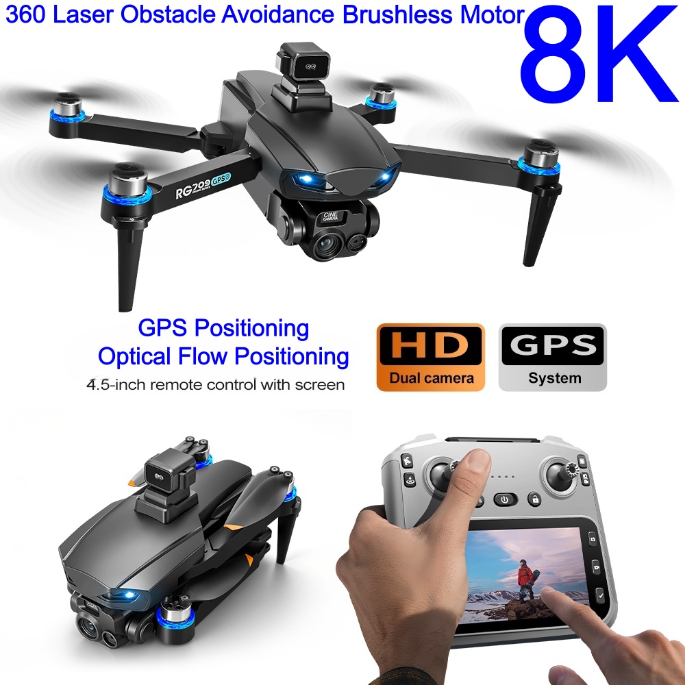 NEW 8K Drone With HD Camera La - Drone Rc Pro recension och pris