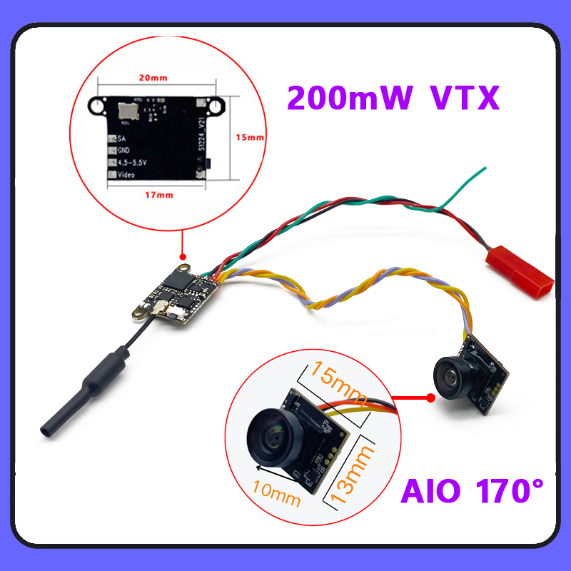 SLONWAKE 5.8G 1200TVL FPV Came - Drone With Rc Remote recension och pris