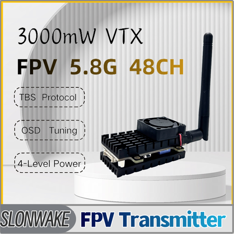 SLONWAKE 5.8G 3000mW Simulatio - Drone With Rc Remote recension och pris