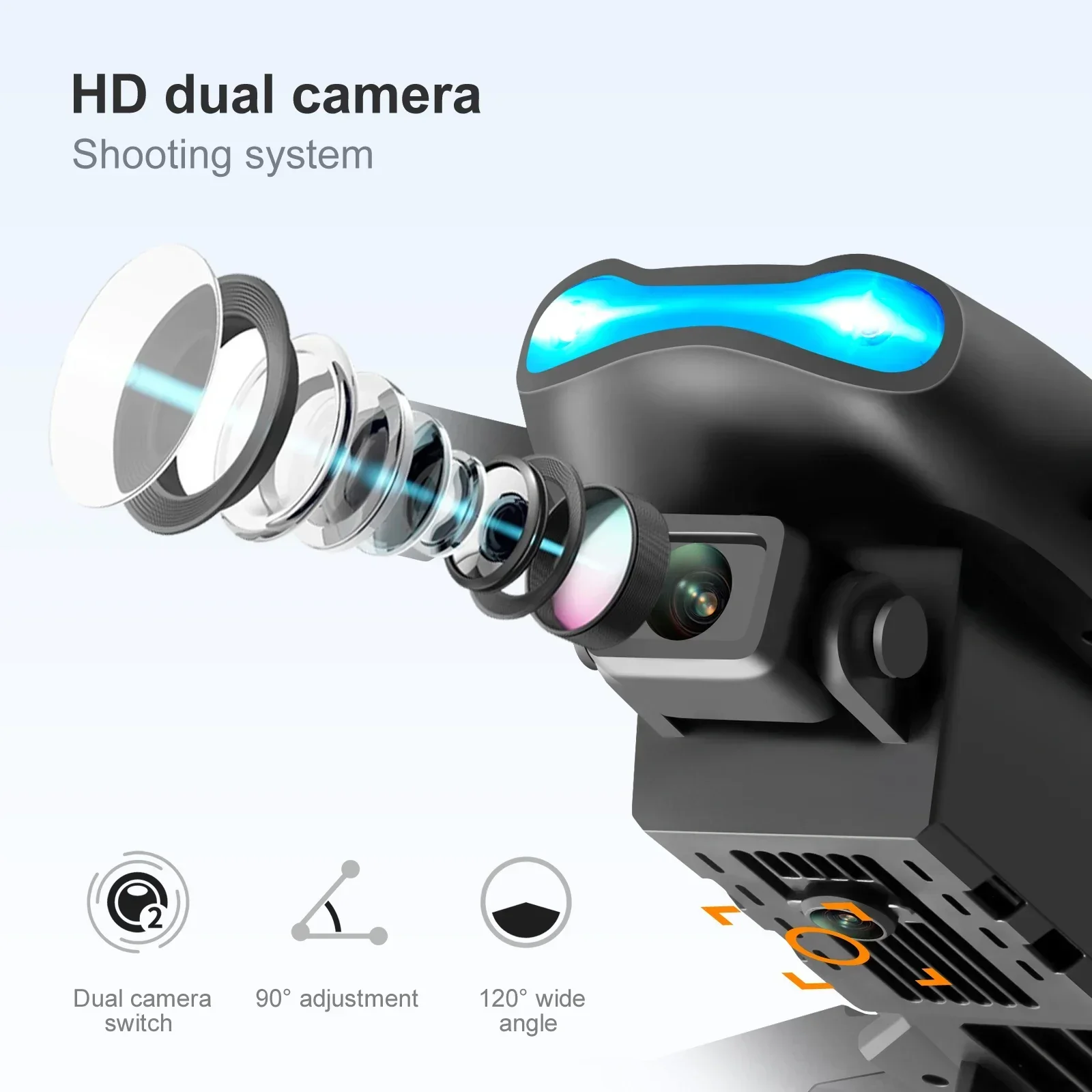 E99 K3 Pro HD 4K Drone with Du - Drone Rc E99 K3 recension och pris