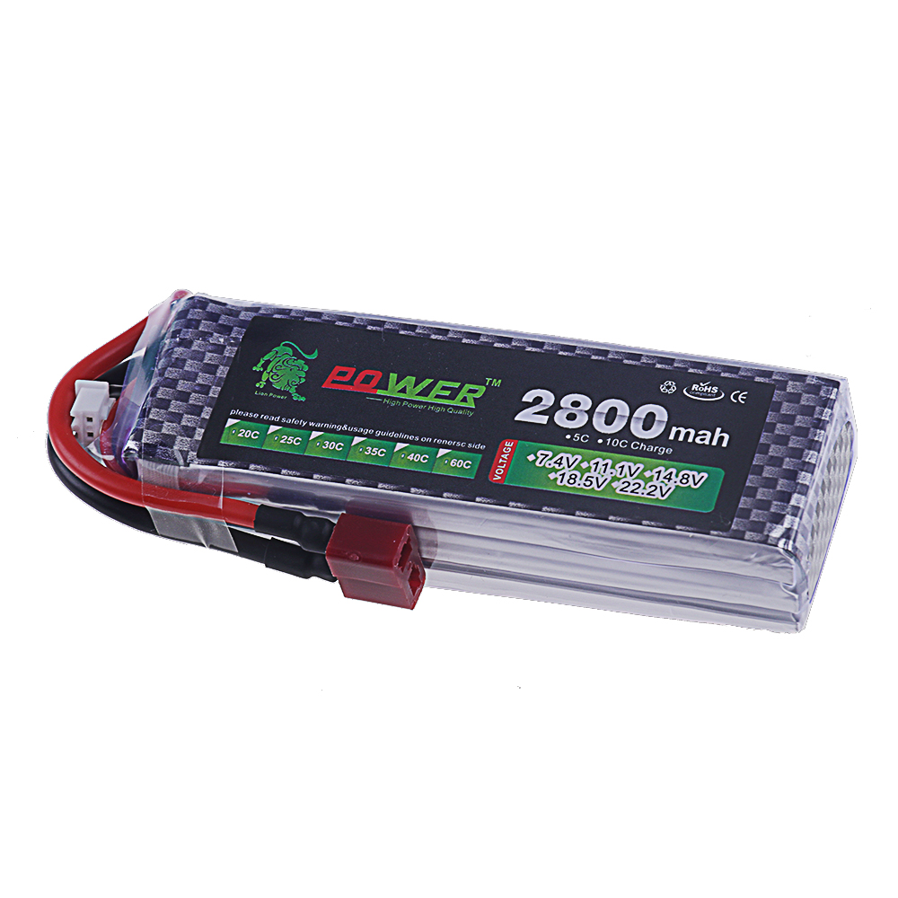 2800mAh 3S 11.1V 40C FPV Drone - Drone And Car recension och pris