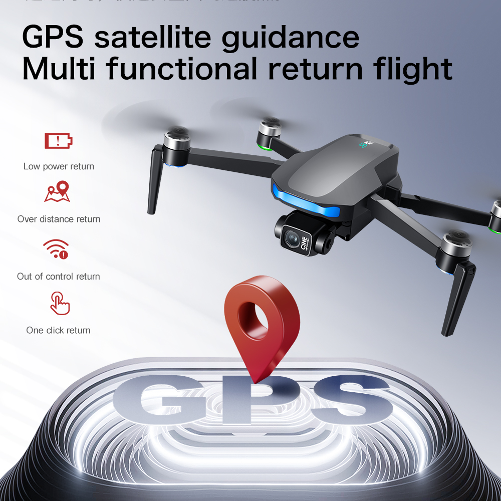 New S-X1 MAX Drone GPS 8K Prof - Gps Module Drone recension och pris