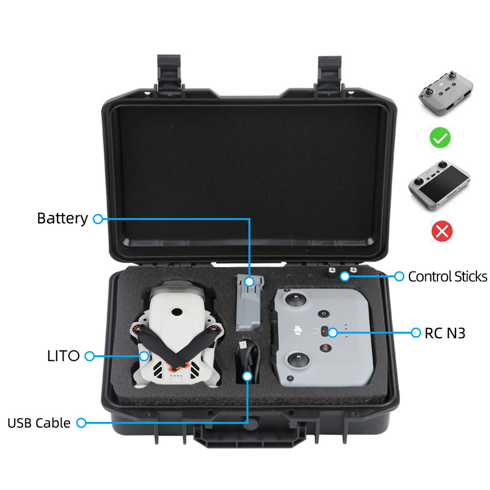Portable Carrying Case for DJI - Drone Carrying Bag recension och pris