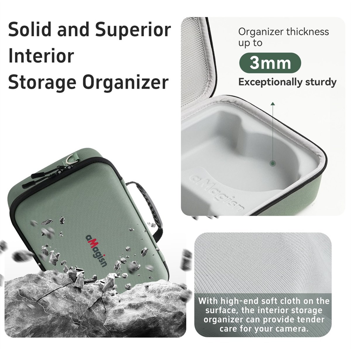 M85K  Portable Carrying Case f - Drone Carrying Bag recension och pris